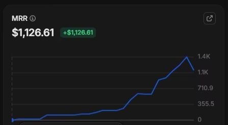 Real revenue dashboard result