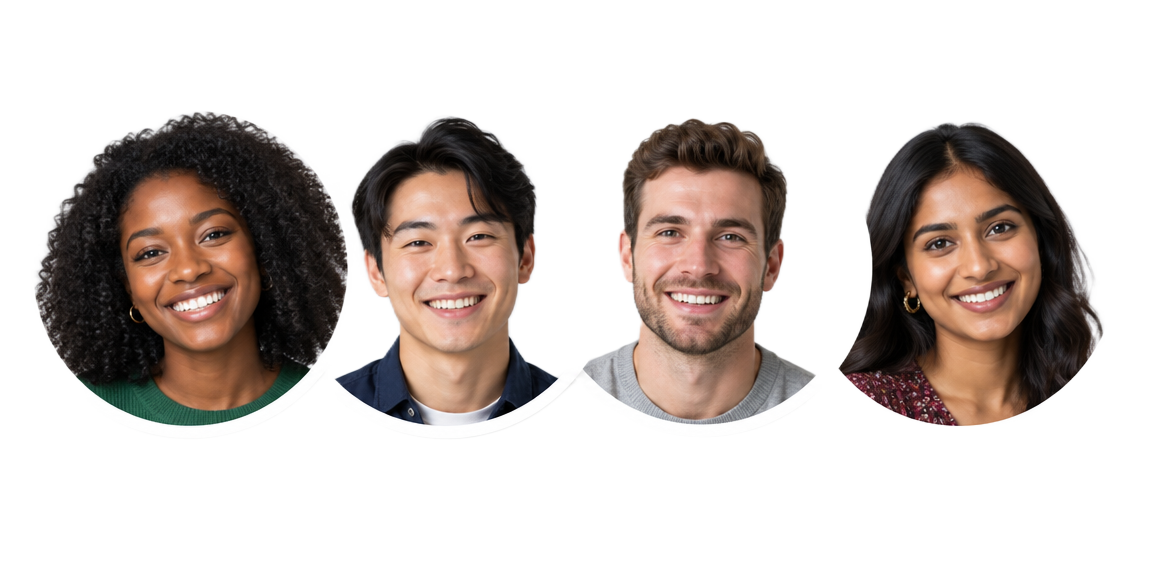 Four students who use the system